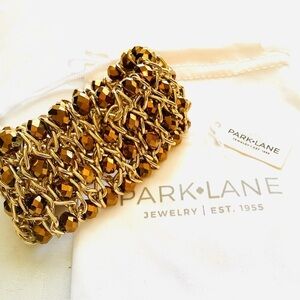 Park Lane “Gorgeous” Bracelet stretch, Topaz/Gold